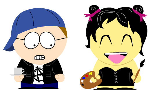 SouthPark Robert and Rosey